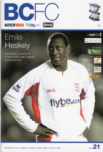 Match programme